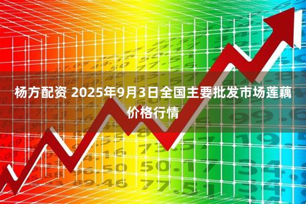 杨方配资 2025年9月3日全国主要批发市场莲藕价格行情